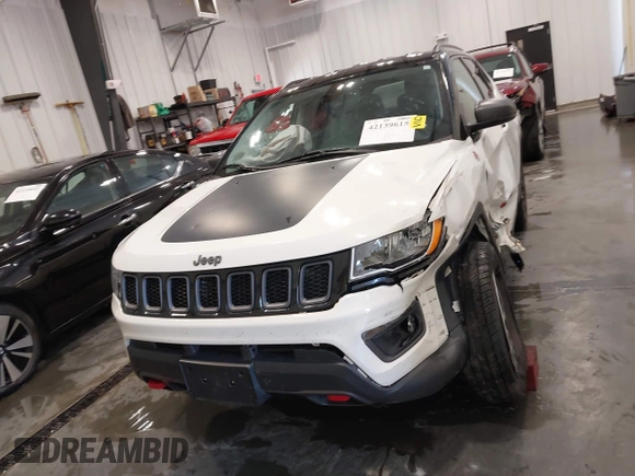 2020 Jeep Compass Trailhawk с VIN 3C4NJDDB9LT220878, выставлен на аукционе IAAI как лот 42139615 с пробегом 64 094 миль миль и . История ставок и продаж доступна на DreamBid. Изображение 12.