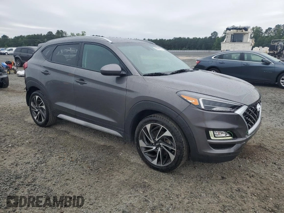2020 Hyundai Tucson Limited z VIN KM8J33AL3LU270497, wystawiony jako Copart lot #57581155 z przebiegiem 54 070 mil mil oraz Szkoda całkowita • Salvage title. Historia ofert i sprzedaży dostępna na DreamBid. Obrazek 4.