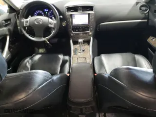 2013 Lexus IS 250 with VIN JTHCF5C24D5063907, listed as a Copart auction lot 46672525 with 133,701 mi miles and Salvage Title. Bid and sale history available at carsss.com. Image 8.