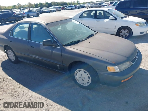 1997 Honda Accord Value with VIN 1HGCD5689VA182425, listed as a IAAI auction lot 41702660 with 208,005 mi miles and . Bid and sale history available at carsss.com. Image 1.