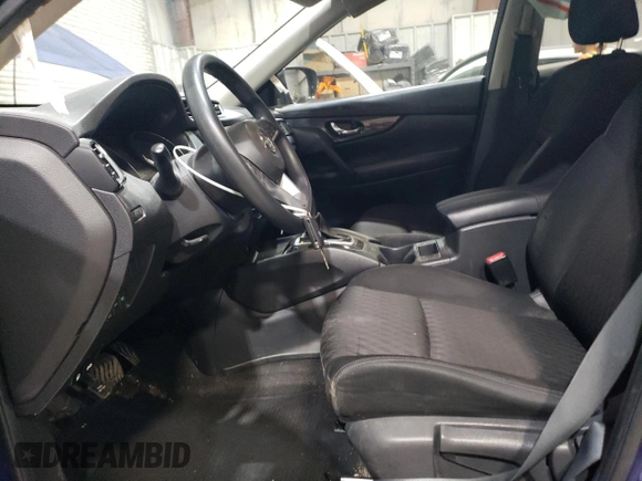 2017 Nissan Rogue S with VIN KNMAT2MV8HP560770, listed as a Copart auction lot 45469185 with 113,651 mi miles and Salvage Title. Bid and sale history available at carsss.com. Image 7.