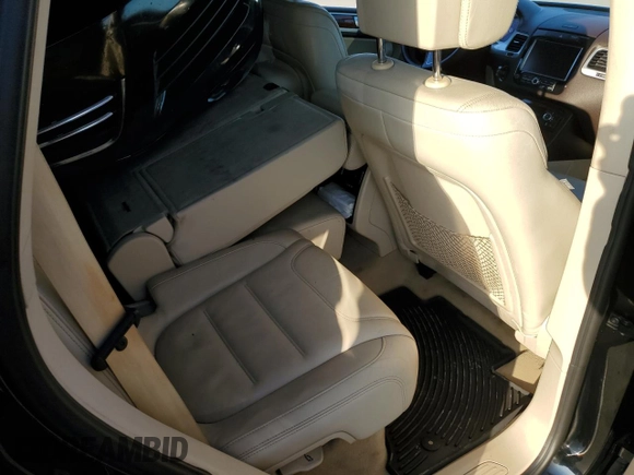 2012 Volkswagen Touareg Exec with VIN WVGEF9BP3CD008153, listed as a Copart auction lot 84255374 with Not Provided miles and Salvage Title. Bid and sale history available at DreamBid. Image 10.