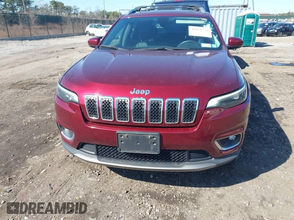 2019 Jeep Cherokee Limited z VIN 1C4PJMDX4KD446514, wystawiony jako IAAI lot #41855734 z przebiegiem 65 628 mil mil oraz . Historia ofert i sprzedaży dostępna na DreamBid. Obrazek 12.