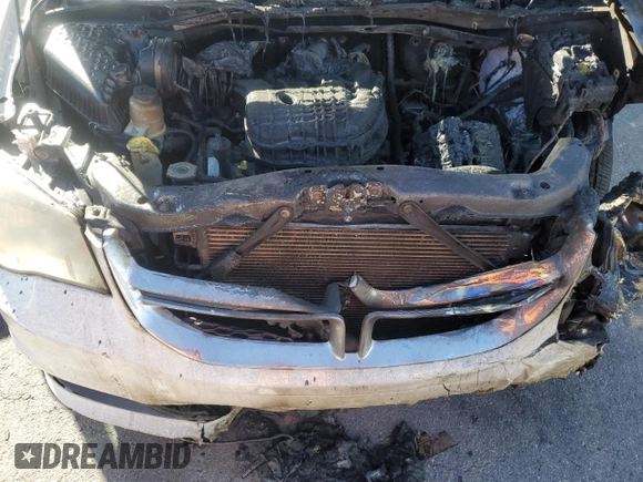 2011 Dodge Grand Caravan with VIN 2D4JN1AG4BR651747, listed as a Copart auction lot 48582855 with Not Provided miles and Salvage Title. Bid and sale history available at DreamBid. Image 12.