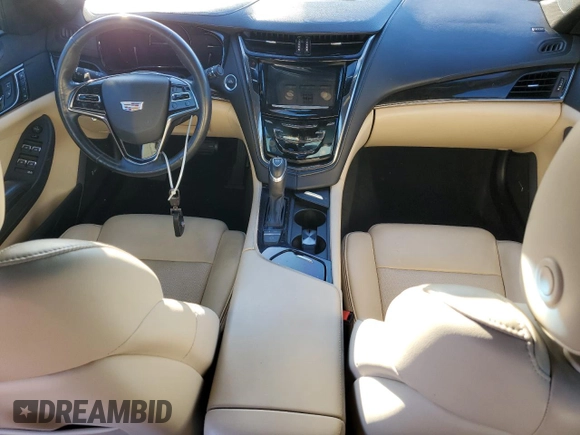2017 Cadillac CTS Luxury RWD with VIN 1G6AR5SS8H0163564, listed as a Copart auction lot 41536995 with 90,666 mi miles and Salvage Title. Bid and sale history available at DreamBid. Image 8.