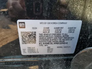 2024 Buick Encore GX Sport Touring с VIN KL4AMESLXRB169418, выставлен на аукционе Copart как лот 60566775 с пробегом 30 167 миль миль и Чистый • Clean title. История ставок и продаж доступна на DreamBid. Изображение 13.
