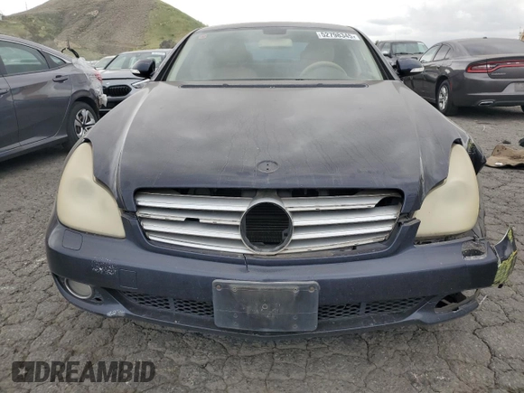 2006 Mercedes-Benz CLS-Class with VIN WDDDJ75X26A064448, listed as a Copart auction lot 52798345 with 251,982 mi miles and Salvage Title. Bid and sale history available at carsss.com. Image 5.