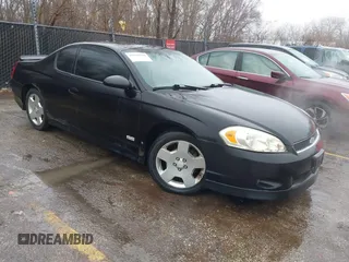 2006 Chevrolet Monte Carlo SS with VIN 2G1WL16C769225287, listed as a IAAI auction lot 41523259 with 242,516 mi miles. Bid and sale history available at carsss.com. Image 1.