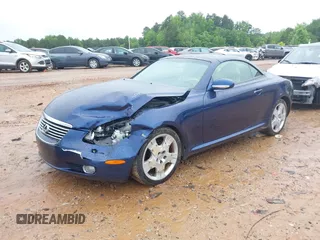 2005 Lexus SC 430 z VIN JTHFN48Y350069980, wystawiony jako IAAI lot #42358681 z przebiegiem 162 580 mil mil oraz . Historia ofert i sprzedaży dostępna na DreamBid. Obrazek 2.
