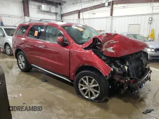 2014 Dodge Durango Limited with VIN 1C4RDJDG3EC279152, listed as a Copart auction lot 43784295 with Not Provided miles and Non Repairable. Bid and sale history available at carsss.com. Image 4.
