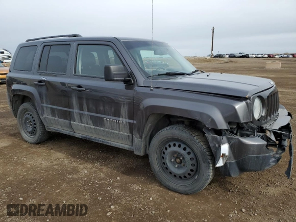 2015 Jeep Patriot North with VIN 1C4NJRAB6FD184904, listed as a Copart auction lot 50017895 with 138,993 mi miles and Salvage Title. Bid and sale history available at carsss.com. Image 4.