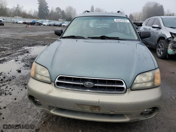 2000 Subaru Legacy Wagon Outback w/GB Equip with VIN 4S3BH6750Y6648081, listed as a Copart auction lot 84545584 with 200,412 mi miles and Salvage Title. Bid and sale history available at carsss.com. Image 5.
