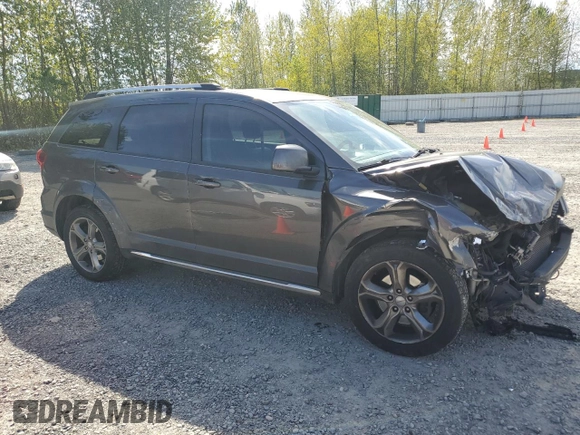2017 Dodge Journey Crossroad Plus z VIN 3C4PDDGG6HT567454, wystawiony jako Copart lot #53249225 z przebiegiem 189 647 mil mil oraz Szkoda całkowita • Salvage title. Historia ofert i sprzedaży dostępna na DreamBid. Obrazek 4.