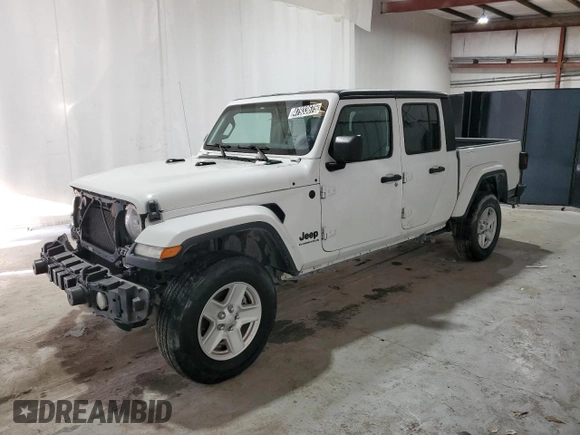 2023 Jeep Gladiator Sport S с VIN 1C6HJTAG8PL535705, выставлен на аукционе Copart как лот 47933675 с пробегом 50 597 миль миль и Чистый • Clean title. История ставок и продаж доступна на DreamBid. Изображение 1.
