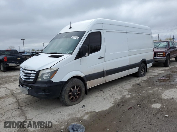 2014 Freightliner Sprinter with VIN WDYPE8DC3E5889037, listed as a Copart auction lot 50973045 with Not Provided miles and Clean Title. Bid and sale history available at DreamBid. Image 1.