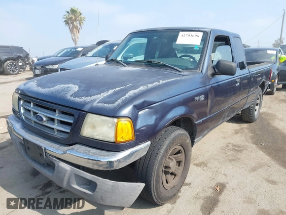 2003 Ford Ranger XL Fleet with VIN 1FTYR44V53PB19132, listed as a IAAI auction lot 42703696 with 268,311 mi miles and . Bid and sale history available at DreamBid. Image 17.