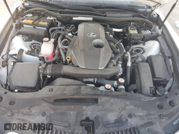 2022 Lexus IS with VIN JTHDA1D28N5118399, listed as a Copart auction lot 87113994 with 33,590 mi miles and Salvage Title. Bid and sale history available at carsss.com. Image 12.