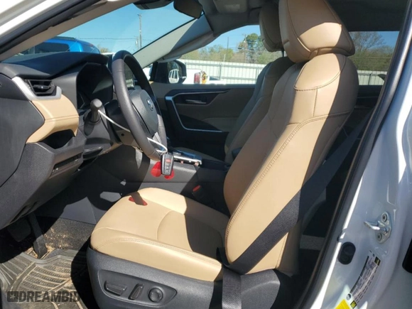2024 Toyota RAV4 Hybrid XLE Premium with VIN 2T3B6RFV6RW077995, listed as a Copart auction lot 50134185 with 3,681 mi miles and Salvage Title. Bid and sale history available at carsss.com. Image 7.