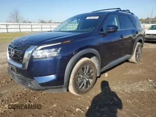 2022 Nissan Pathfinder SV с VIN 5N1DR3BA8NC231583, выставлен на аукционе Copart как лот 46873095 с пробегом 46 996 миль миль и Списание • Salvage title. История ставок и продаж доступна на DreamBid. Изображение 1.