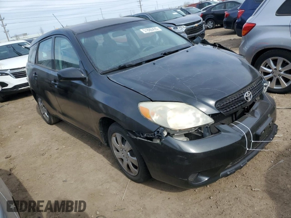2006 Toyota Matrix STD with VIN 2T1KR32E06C592300, listed as a Copart auction lot 51886435 with 150,773 mi miles and Salvage Title. Bid and sale history available at carsss.com. Image 4.