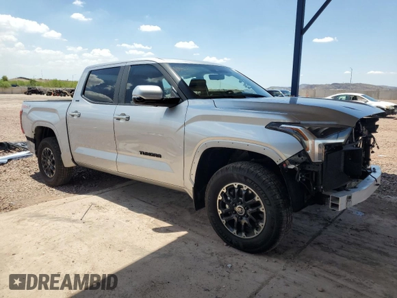 2024 Toyota Tundra SR5 with VIN 5TFLA5DBXRX171958, listed as a Copart auction lot 59407415 with 10,247 mi miles and Salvage title. Bid and sale history available at DreamBid. Image 4.