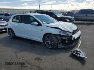 2015 Volkswagen Golf GTI S w/Performance Pkg with VIN 3VWT47AUXFM057367, listed as a Copart auction lot 47243284 with 57,496 mi miles. Bid and sale history available at carsss.com. Image 4.