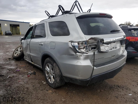 2012 Dodge Durango Crew with VIN 1C4RDJDG6CC242092, listed as a Copart auction lot 75630124 with 171,969 mi miles and Non Repairable. Bid and sale history available at carsss.com. Image 2.