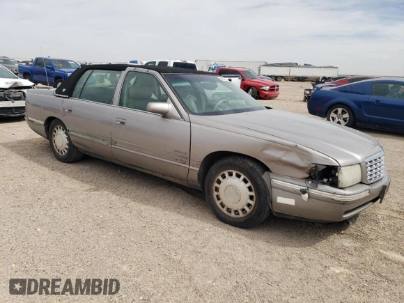 1998 Cadillac DeVille with VIN 1G6KD54Y2WU797558, listed as a Copart auction lot 49451785 with 85,899 mi miles and Salvage Title. Bid and sale history available at carsss.com. Image 4.