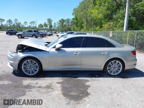 2017 Audi A4 Premium Plus with VIN WAULNAF49HN036926, listed as a IAAI auction lot 41832391 with 50,065 mi miles. Bid and sale history available at carsss.com. Image 15.