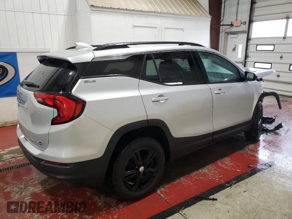 2020 GMC Terrain SLE with VIN 3GKALTEV3LL225543, listed as a Copart auction lot 59865285 with 42,001 mi miles and Salvage title. Bid and sale history available at DreamBid. Image 3.