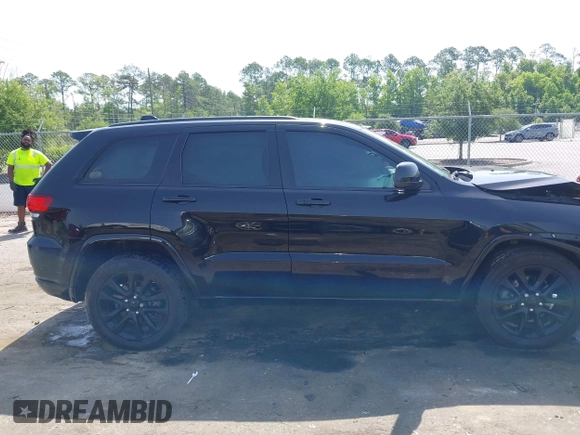 2018 Jeep Grand Cherokee Altitude with VIN 1C4RJEAG7JC354191, listed as a IAAI auction lot 42276081 with 51,220 mi miles and . Bid and sale history available at DreamBid. Image 13.