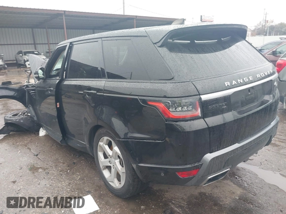 2020 Land Rover Range Rover Sport HSE with VIN SALWR2SU3LA746722, listed as a IAAI auction lot 41329212 with Not provided miles and . Bid and sale history available at DreamBid. Image 3.