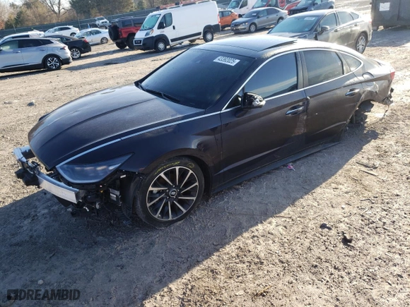 2023 Hyundai Sonata Limited with VIN KMHL34J24PA287645, listed as a Copart auction lot 43392025 with 36,090 mi miles and Salvage Title. Bid and sale history available at carsss.com. Image 1.