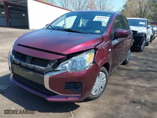 2024 Mitsubishi Mirage ES with VIN ML32AUHJ6RH013086, listed as a IAAI auction lot 41934504 with 10403 miles. Bid and sale history available at carsss.com. Image 18.