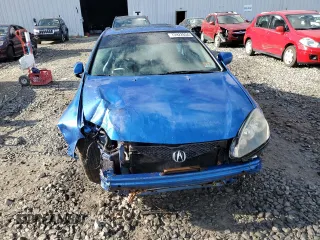 2005 Acura RSX with VIN JH4DC53825S005329, listed as a Copart auction lot 73922634 with 0 mi miles and Salvage Title. Bid and sale history available at carsss.com. Image 5.