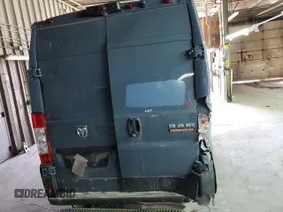 2021 Ram ProMaster Cargo with VIN 3C6MRVJG8ME535291, listed as a Copart auction lot 53584985 with 107,340 mi miles and Salvage Title. Bid and sale history available at carsss.com. Image 6.