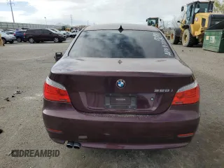 2010 BMW 5 Series 528i with VIN WBANU5C51AC460098, listed as a Copart auction lot 48819825 with 107,796 mi miles and Salvage Title. Bid and sale history available at carsss.com. Image 6.