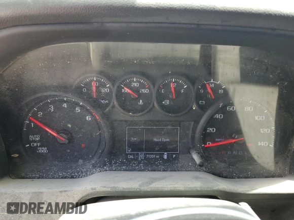 2022 Chevrolet Silverado 1500 Custom Trail Boss with VIN 3GCPYCEK7NG190983, listed as a Copart auction lot 53241744 with 71,301 mi miles and Non Repairable. Bid and sale history available at DreamBid. Image 9.