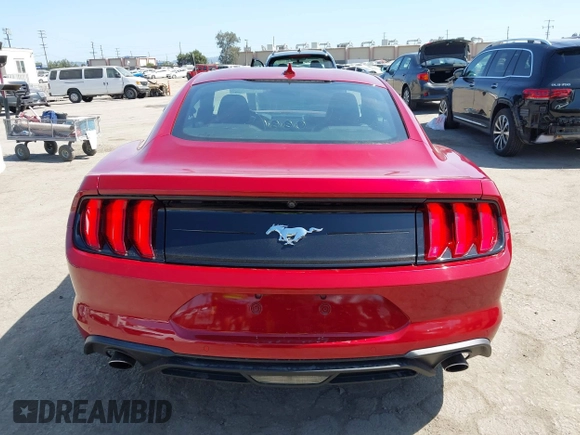 2021 Ford Mustang EcoBoost with VIN 1FA6P8TH7M5125744, listed as a IAAI auction lot 42520877 with 31,953 mi miles and . Bid and sale history available at DreamBid. Image 16.