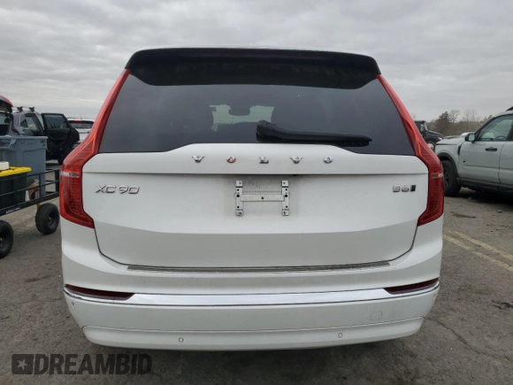 2023 Volvo XC90 Ultimate with VIN YV4062PA5P1937842, listed as a Copart auction lot 80275964 with 0 mi miles and Salvage Title. Bid and sale history available at carsss.com. Image 6.