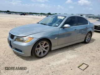 2006 BMW 3 Series 330i with VIN WBAVB33546KS34046, listed as a Copart auction lot 60077635 with 120,569 mi miles and Clean title. Bid and sale history available at DreamBid. Image 1.