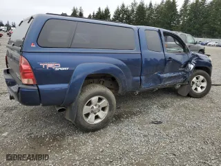 2008 Toyota Tacoma PreRunner with VIN 5TETU62N68Z490923, listed as a Copart auction lot 50800015 with 73,207 mi miles and Salvage Title. Bid and sale history available at carsss.com. Image 3.