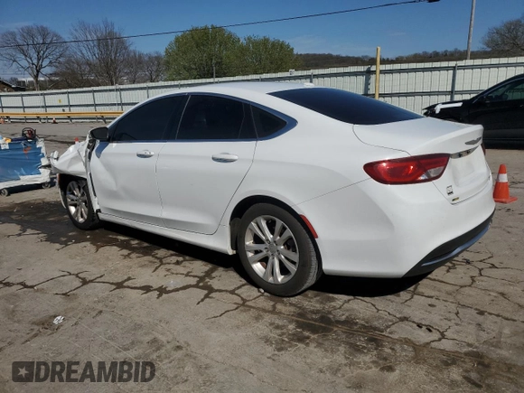 2015 Chrysler 200 Limited with VIN 1C3CCCAB8FN725688, listed as a Copart auction lot 50895415 with 163,474 mi miles and Salvage Title. Bid and sale history available at DreamBid. Image 2.