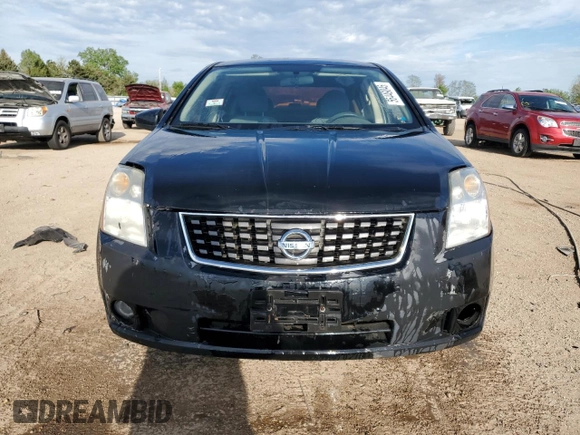 2008 Nissan Sentra S with VIN 3N1AB61E48L720866, listed as a Copart auction lot 55449045 with 147,531 mi miles and Salvage title. Bid and sale history available at DreamBid. Image 5.