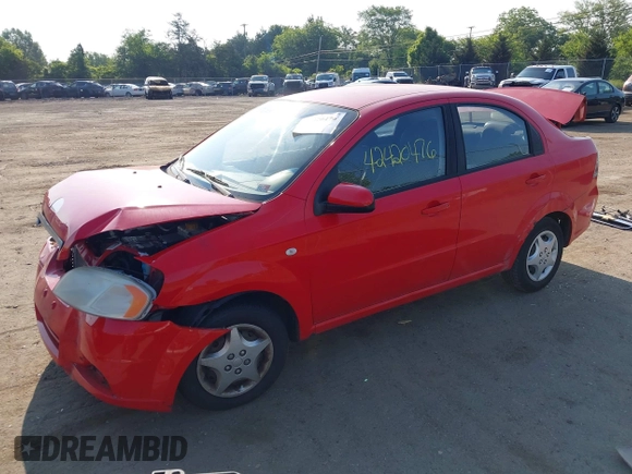 2007 Chevrolet Aveo LS with VIN KL1TD56617B045173, listed as a IAAI auction lot 42420476 with 88,524 mi miles and . Bid and sale history available at DreamBid. Image 18.