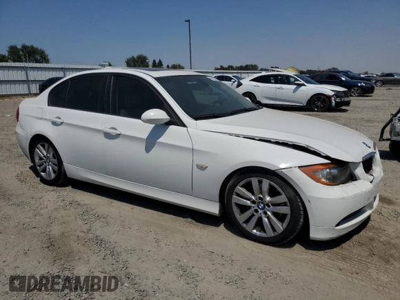 2008 BMW 3 Series 328i with VIN WBAVC53528FZ89278, listed as a Copart auction lot 64245555 with 158,265 mi miles and Salvage title. Bid and sale history available at DreamBid. Image 4.