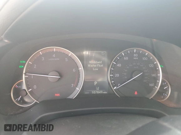 2019 Lexus RX 350 with VIN 2T2BZMCA8KC171500, listed as a Copart auction lot 57032665 with 107,849 mi miles and Salvage title. Bid and sale history available at DreamBid. Image 9.