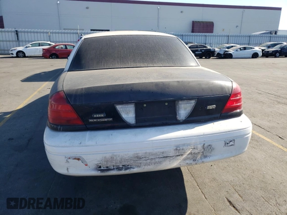 2006 Ford Police Interceptor with VIN 2FAHP71W06X148451, listed as a Copart auction lot 74985874 with Not provided miles and Salvage title. Bid and sale history available at DreamBid. Image 6.