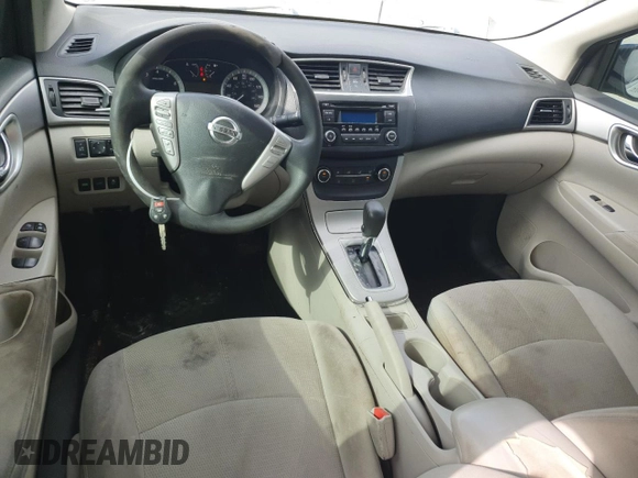 2015 Nissan Sentra S with VIN 3N1AB7AP7FY376067, listed as a Copart auction lot 51502025 with 143,619 mi miles and Clean Title. Bid and sale history available at carsss.com. Image 8.
