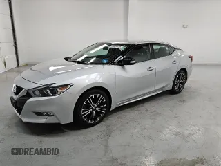 2017 Nissan Maxima SV with VIN 1N4AA6AP4HC438410, listed as a Copart auction lot 60125975 with 67,491 mi miles and Clean title. Bid and sale history available at DreamBid. Image 1.